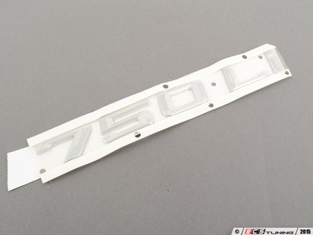 ES#79294 - 51147148195 - 750Li Badge  - Genuine BMW - BMW