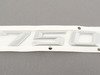 ES#79294 - 51147148195 - 750Li Badge  - Genuine BMW - BMW