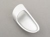 ES#1505221 - 99755546101V05 - Interior Door Handle - Galvano Silver - Left side fitment - Genuine Porsche - Porsche