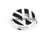 ES#11142 - 1J5853601ULM - "VW" Emblem - Chrome emblem in front grille - Genuine Volkswagen Audi - Volkswagen