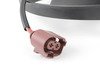ES#2814451 - 1K0959455DT - Primary Fan Assembly - 360mm (Red 2-Pin Connector Housing) - Larger of the two fans found behind the radiator - Hamburg Tech - Audi Volkswagen