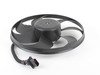 ES#2814392 - 1J0959455S - Primary Fan Assembly - 345MM - Main fan responsible for pulling air through your radiator. - Hamburg Tech - Audi Volkswagen