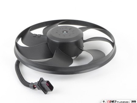 ES#2814392 - 1J0959455S - Primary Fan Assembly - 345MM - Main fan responsible for pulling air through your radiator. - Hamburg Tech - Audi Volkswagen