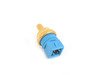 ES#2813144 - 078919501B -  Coolant Temperature Sensor - 4 Pin - Blue sensor with square connector. Please check existing sensor color - Hamburg Tech - Audi Volkswagen