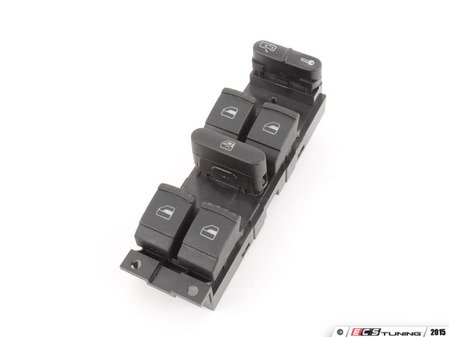 ES#2814400 - 1J4959857D -  Window Switch - Left Front - Includes safety switch for central locking system - Hamburg Tech - Volkswagen