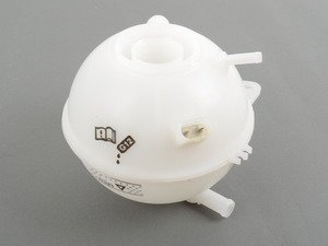 ES#2814306 - 1J0121403B - Coolant Expansion Tank - Clean up your engine bay or replace your cracked unit with a new coolant expansion tank - Hamburg Tech - Volkswagen