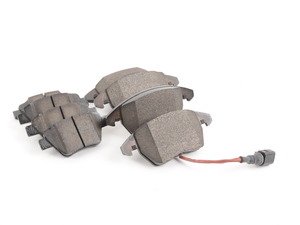 ES#2770255 - 3C0698151CKT1 - Brake Pad Kit - Factory replacement pads for a stock feel, includes front and rear pads - Genuine Volkswagen Audi - Audi