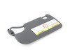 ES#83788 - 51167136026 - Sun Visor / Mirror Illumination Right - Panther Black - Replace your broken or missing visor. - Genuine MINI - MINI
