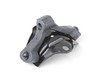 ES#2814319 - 1J0253144J - Exhaust Hanger - Rear Position - Rubber hanger includes bracket for rear of rear muffler - Hamburg Tech - Audi Volkswagen