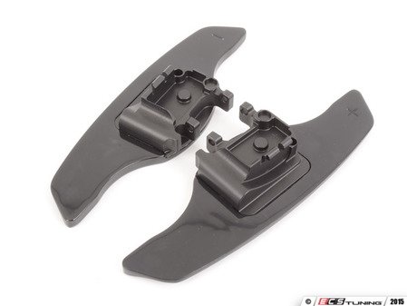 ES#2952105 - VW1.B3.PB - Aluminum Paddle Shifter Set - Polished Black Anodized - (NO LONGER AVAILABLE) - High Performance Billet 6061 T6 Aluminum replacement paddles - S2T Performance - 