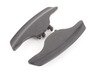 ES#2952105 - VW1.B3.PB - Aluminum Paddle Shifter Set - Polished Black Anodized - (NO LONGER AVAILABLE) - High Performance Billet 6061 T6 Aluminum replacement paddles - S2T Performance - 