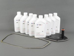 ES#2739242 - 09E325429KT2 - Automatic Transmission Service Kit - Includes a new filter and pan gasket for your transmission - Genuine Volkswagen Audi - Audi