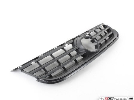 ES#418023 - 7L6853653H9B9 - Grille Assembly - Satin Black - Replace your damaged or missing front grille - Genuine Volkswagen Audi - Volkswagen