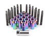 ES#2959723 - 001467ecsN2KT - Wheel Stud Conversion Kit - full Set - (NO LONGER AVAILABLE) - ECS wheel studs with neocrhome Mishimoto Aluminum lug nuts! - Assembled By ECS - 