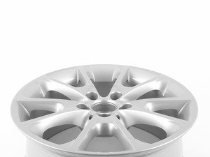 ES#2503566 - 36116796250 - 18" V Spoke Style 398 Wheel - Priced Each - 18x8 ET34 72.6mm CB - Genuine BMW - BMW