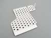 ES#2840017 - F15PSILVER - Perforated Aluminum Floor Board - Silver - Left side fitment - Rennline - Porsche