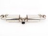 ES#2827416 - SSXAU292 - Cat-Back Exhaust System - Non-Resonated - 2.75" stainless steel with quad special polished tips - Milltek Sport - Audi