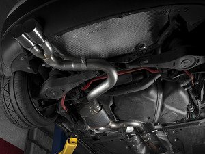 ES#2903378 - 006555ECS02-02KT - 3.0" Valved Cat-Back Exhaust System - Black Chrome, Swivel Tips - (NO LONGER AVAILABLE) - ECS evolutionary design and manufacturing, blending with raw emotion, desire and passion, creating a truly unique driving experience - ECS - 