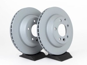 ES#250326 - 7L8615601C-2 - Rear Brake Rotors - Pair (330x28) - Restore the stopping power in your vehicle - Zimmermann - Audi Volkswagen