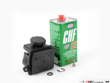 ES#2917959 - 0004661880KT9 -  Power Steering Reservoir Seal Kit - Level 3 - Includes Reservoir, Seal, Lock Clip, Fluid (CHF 11S), And Hardware - Assembled By ECS - Mercedes Benz