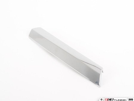 ES#2606548 - 3C8853283A2ZZ - Lower Grille Trim Ring Molding - Left Outer - Attaches to the fog light trim ring ring, bright chrome finish. - Genuine Volkswagen Audi - Volkswagen