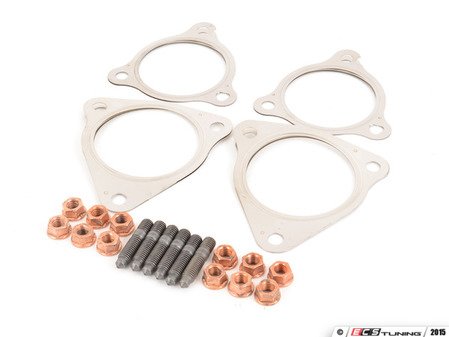 ES#2576283 - 8K0253115AKT2 - Catalytic Converter Install Kit - Contains all of the hardware you need to install new catalytic converters on your Audi - Assembled By ECS - Audi