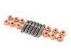 ES#2576283 - 8K0253115AKT2 - Catalytic Converter Install Kit - Contains all of the hardware you need to install new catalytic converters on your Audi - Assembled By ECS - Audi