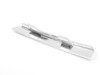 ES#2606548 - 3C8853283A2ZZ - Lower Grille Trim Ring Molding - Left Outer - Attaches to the fog light trim ring ring, bright chrome finish. - Genuine Volkswagen Audi - Volkswagen
