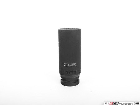 ES#2794969 - 003302SCH06A - Deep Well Impact Socket - 24mm - Ideal for many axle nuts and other high-torque fasteners - Schwaben - Audi BMW Volkswagen Mercedes Benz MINI Porsche