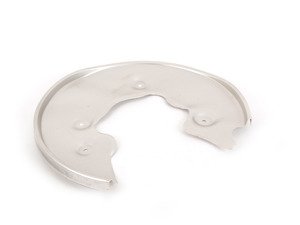 ES#450985 - 8K0615611A - Rear Brake Dust Shield - Left - Mounted behind the rear brake rotor - Genuine Volkswagen Audi - Audi Porsche