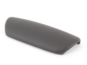 ES#99411 - 51417074437 - Panther Black Leather Armrest - Priced Each - Located on door panel : Left or Right hand side - Genuine MINI - MINI
