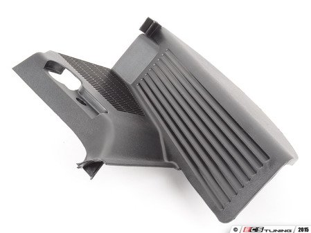 ES#113363 - 51438130561 - E36 Kick Panel - Left - Schwarz/Black. Plastic interior trim panel located near the driver foot well - Genuine BMW - BMW