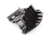 ES#113363 - 51438130561 - E36 Kick Panel - Left - Schwarz/Black. Plastic interior trim panel located near the driver foot well - Genuine BMW - BMW