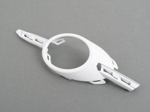ES#2599818 - 3C8853212AGRU - Fog Light Trim Ring - Right - Trim ring for the lower grille insert primed and ready for paint. - Genuine Volkswagen Audi - Volkswagen