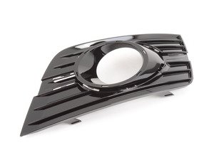 ES#2599819 - 3C8853666H041 - R-Line Bumper Lower Grille - Right - Lower grille insert for the R-line bumper - Genuine Volkswagen Audi - Volkswagen