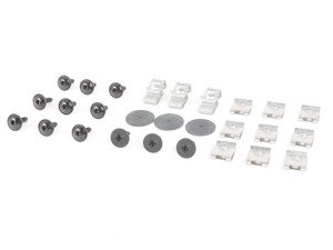 ES#2739709 - N10194101KT - Front Belly Pan Installation Hardware Kit - Front Section - Includes the necessary hardware to secure the belly pan - Genuine Volkswagen Audi - Audi