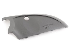 ES#2555296 - 4G0858523A01C - Lower Mirror Assembly Trim - Satin Black - Left - Bottom trim piece for the mirror housing - Genuine Volkswagen Audi - Audi