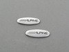 ES#2674464 - 65132292150 - Alpine Emblem - Pair - (NO LONGER AVAILABLE) - From the MINI Alpine HiFi kit - Genuine MINI - 
