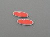 ES#2674464 - 65132292150 - Alpine Emblem - Pair - (NO LONGER AVAILABLE) - From the MINI Alpine HiFi kit - Genuine MINI - 