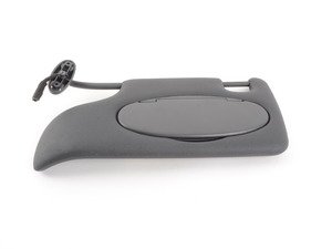 ES#83787 - 51167136025 - Sun Visor / Mirror Illumination Left - Panther Black - (NO LONGER AVAILABLE) - Replace your broken or missing visor. - Genuine MINI - 