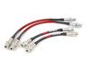 ES#2594848 - 002426ECS01KT - Exact-Fit Stainless Steel Brake Lines - Kit - DOT-compliant kit to improve pedal feel in your vehicle. - ECS - Porsche