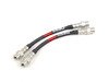 ES#2594848 - 002426ECS01KT - Exact-Fit Stainless Steel Brake Lines - Kit - DOT-compliant kit to improve pedal feel in your vehicle. - ECS - Porsche