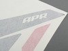 ES#2959981 - PM100332 - APR Sideburn Sticker - Black/Red - Set of 2 APR side fender decals - APR - Audi Volkswagen