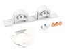ES#2765602 - 1J0253144HKT - Downpipe Installation Kit - Includes all gaskets, brackets and hardware to install the downpipe with catalyst - Genuine Volkswagen Audi - Volkswagen