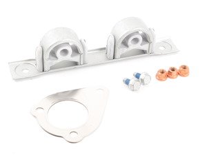 ES#2765602 - 1J0253144HKT - Downpipe Installation Kit - Includes all gaskets, brackets and hardware to install the downpipe with catalyst - Genuine Volkswagen Audi - Volkswagen