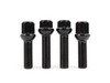 ES#2952352 - 003901ECS3845BB - Ball Seat Locking Wheel Bolt Kit - (NO LONGER AVAILABLE) - Black zinc coated wheel lock bolts made specifically for ECS Flush kits. M14x1.5x38mm/M14x1.5x45mm - ECS - 