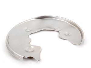 ES#450987 - 8K0615612A - Rear Brake Dust Shield - Right - Mounted behind the rear brake rotor - Genuine Volkswagen Audi - Audi Porsche