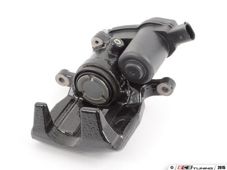 ES#450977 - 8K0615404A - Rear Brake Caliper - Black - Right - Includes the parking brake motor - Genuine Volkswagen Audi - Audi