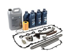 ES#2678528 - 11311738700TBKT1 - Timing Chain Kit - Everything you need to get the job done, including coolant, oil and filter - Assembled By ECS - BMW