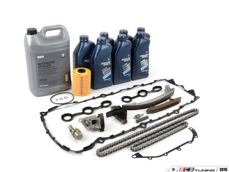ES#2678528 - 11311738700TBKT1 - Timing Chain Kit - Everything you need to get the job done, including coolant, oil and filter - Assembled By ECS - BMW
